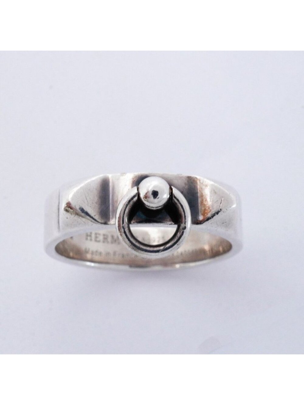 Hermes Ring Collier de Champagne 925 Sterling Silver - Picture 2 of 10